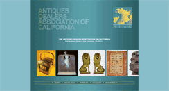 Desktop Screenshot of antiquedealersca.com